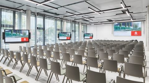 Konferenz- und Medientechnik in der Sparkasse Bremen