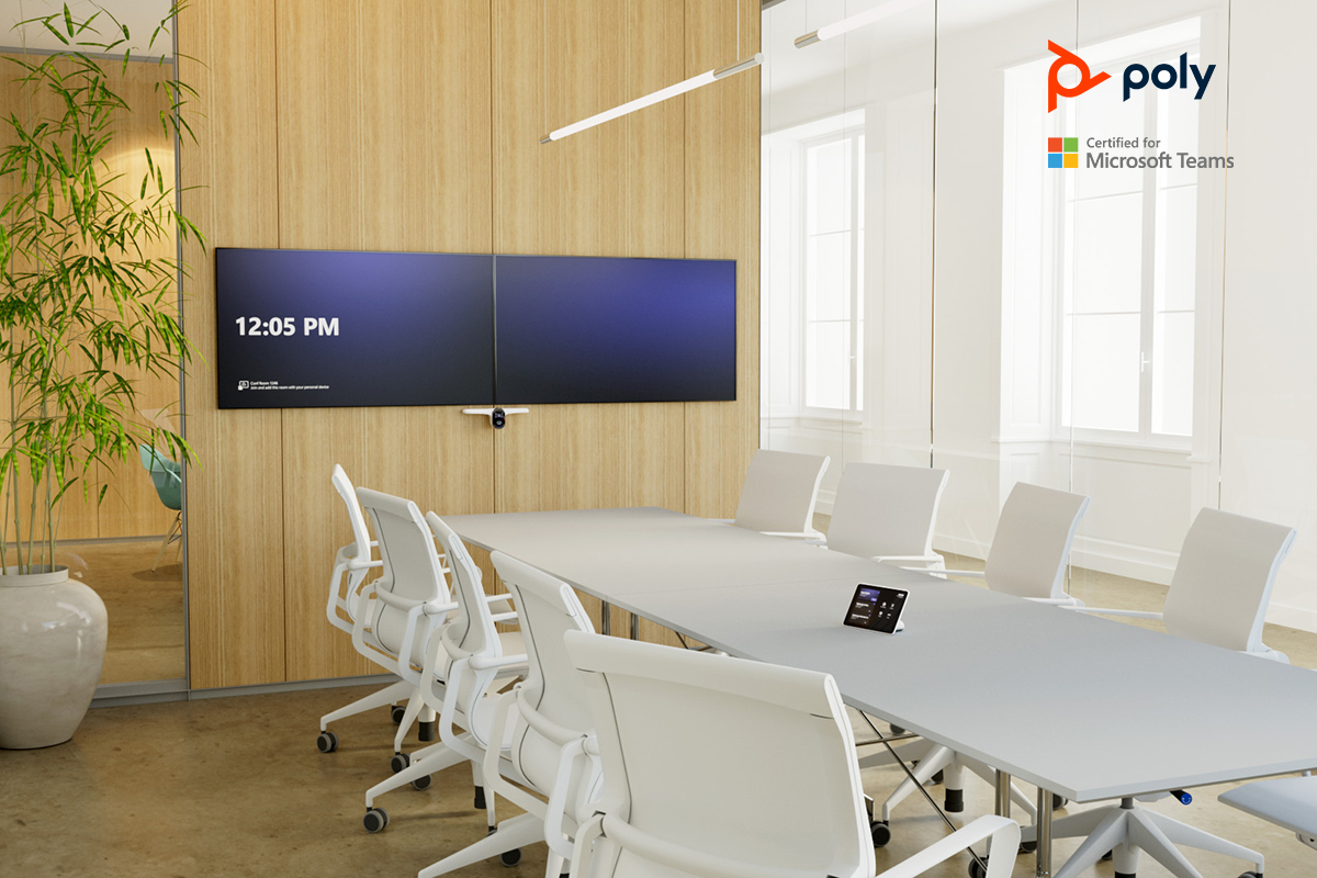 Videokonferenztechnik: Microsoft Teams Rooms Kits von Poly